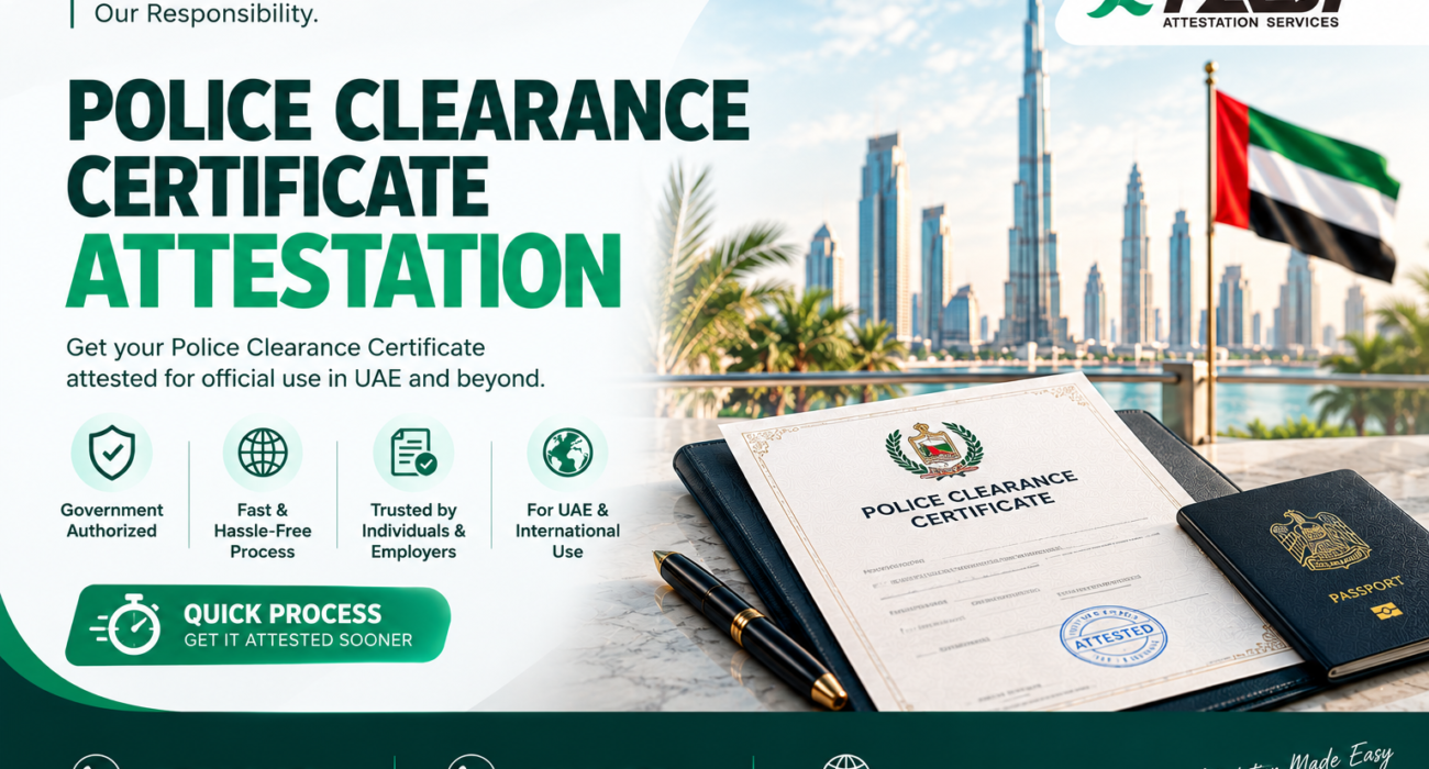 Police Clearance Certificate Attestation in UAE – PCC Attestation Dubai