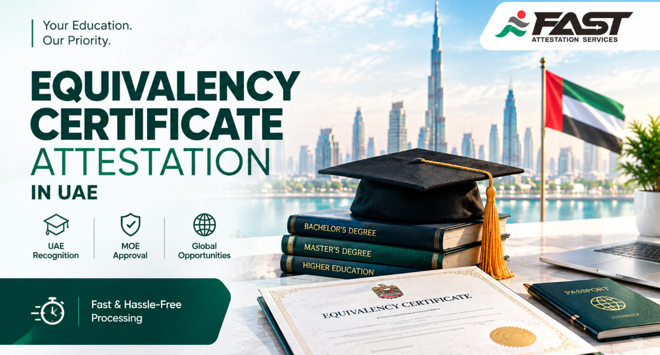 Equivalency Certificate Attestation in UAE | Dubai